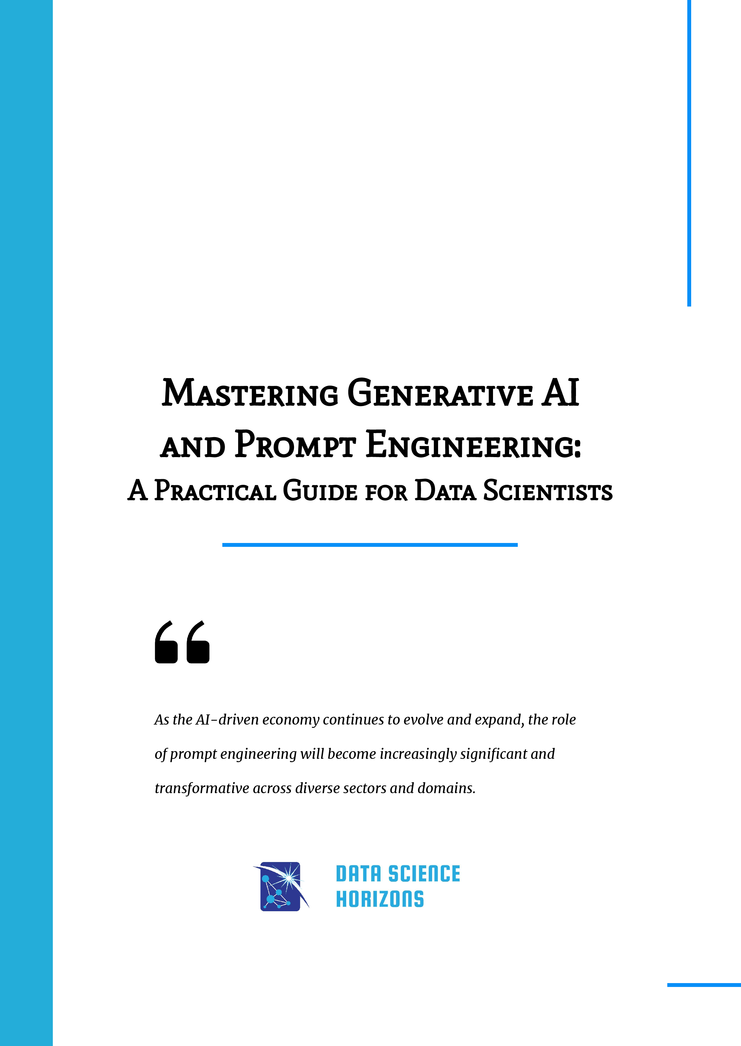 DataScienceHorizons2024掌握生成式AI与提示工程数据科学家的实用指南英文版42页
